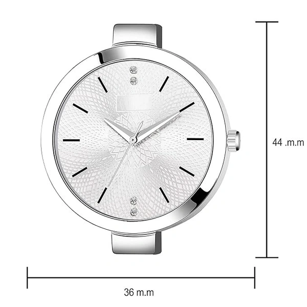 Women Watch Dial and Stainless Steel Belt Analog Watch for Girls and Women Female Ladies Watch