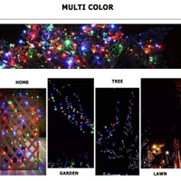  LED RGB String Light Automatic Pattern Change Diwali Festivals Christmas Multi-Purpose Pack Make in India || Black Wire || (14 Meter (String Led Light_14 Meter)