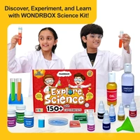 WONDRBOX 150+ Science Experiment Kit for Kids Ages 8 10 12 Year | Birthday Gifts Ideas for Kids | STEM School Project Learning Toy for Kids 8 9 10 11 12