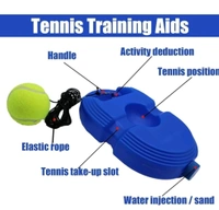 Self Practice Ball with String,cricket trainer rebound ball,Tennis Trainer Rebound Ball,Convenient Solo Tennis Training,Self-Practice Tennis Set (No Racket Included)(Multicolor)