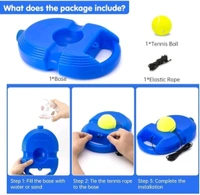 Self Practice Ball with String,cricket trainer rebound ball,Tennis Trainer Rebound Ball,Convenient Solo Tennis Training,Self-Practice Tennis Set (No Racket Included)(Multicolor)