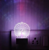 Diona Night Lamp Peacock 3d Led Multi Color Changing Led Light Acrylic Night Lamp Corporate / Birthday Gift Name: Diona Night Lamp Peacock 3d Led Multi Color Changing Led Light Acrylic Night Lamp Corporate / Birthday Gift 