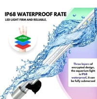 KickAt BLUE & WHITE LED Fully Submersible LED for Aquarium | Waterproof iP68 Rated Light with Energy Saving LEDi