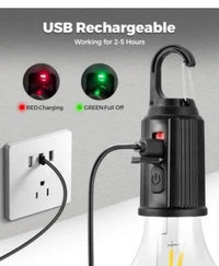 3 Modes LAMP USB Rechargeable Hanging Bulb With Clip Emergency Lamp, Camping Unbreakable Light for Camping, Fishing Pack of 1Name: 3 Modes LAMP USB Rechargeable Hanging Bulb With Clip Emergency Lamp, Camping Unbreakable Light for Camping, Fishing Pack of 1
