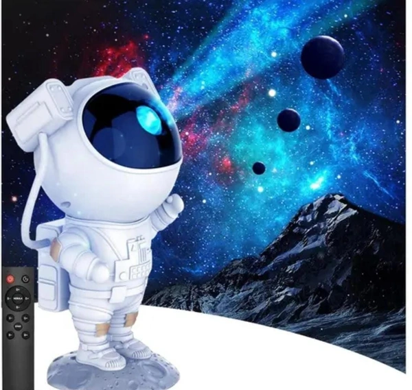 ABS Starry Night Light Projector Astronaut Led Projection Lamp With Remote Control,Adjustable Head Angle,Gift For Kids Adults Home Party Ceiling Decor Christmas GiftName: ABS Starry Night Light Project