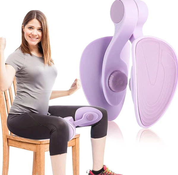 Hip & Pelvis Trainer | Thigh Master and Inner Thigh Exercise Equipment | Pelvic Floor Exerciser Device | Training Tool | for Home, Gym, Fitness, Workout, Stretcher | for Men & Women