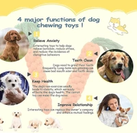 Tail Dog Toys + Dog Chew Toys + Puppy Teething Toys + Rope Toys + Dog Toys for Small to Medium Dog Toys + Dog Toy Pack(Pack of 5)