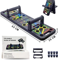 15 in 1 Pushup Board for Strength Training, Fitness and Exercise Equipment for men & woman, Home & Gym Exercise Equipment for Chest, Shoulder, Triceps Workout