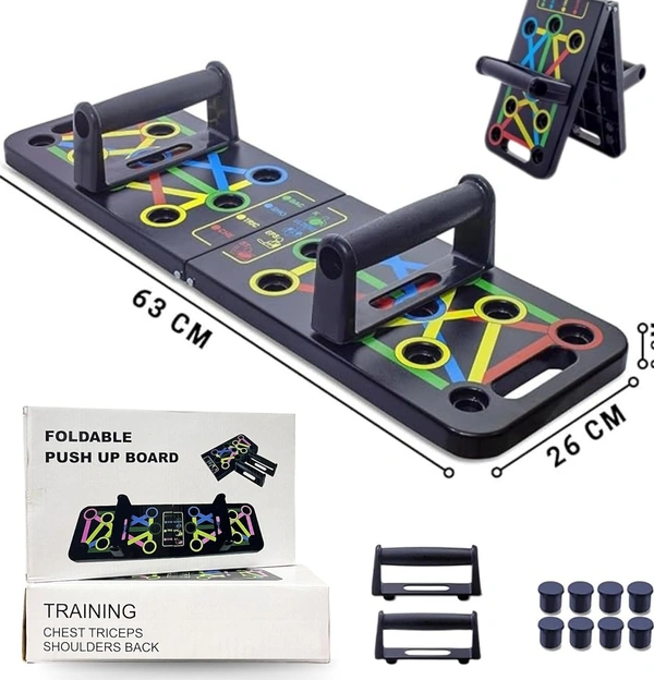 15 in 1 Pushup Board for Strength Training, Fitness and Exercise Equipment for men & woman, Home & Gym Exercise Equipment for Chest, Shoulder, Triceps Workout