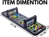 15 in 1 Pushup Board for Strength Training, Fitness and Exercise Equipment for men & woman, Home & Gym Exercise Equipment for Chest, Shoulder, Triceps Workout
