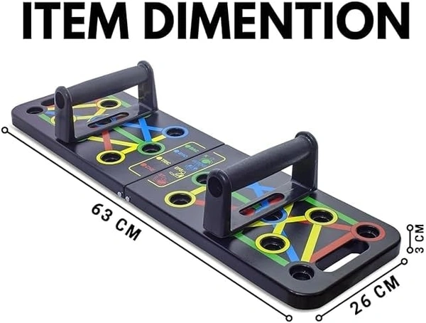 15 in 1 Pushup Board for Strength Training, Fitness and Exercise Equipment for men & woman, Home & Gym Exercise Equipment for Chest, Shoulder, Triceps Workout