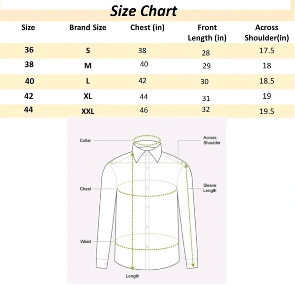 Stylish Blended Popcorn Half Sleeve Shirt for Men - S