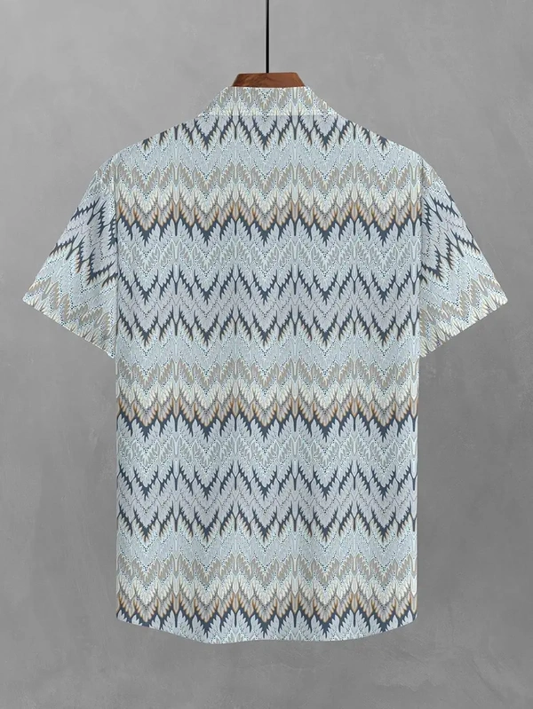 Trendy Regular Fit Printed Causal Shirt for Men - Pack of 1 - XL