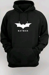 Batman Men's Black Hoodie - XL