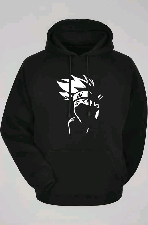 Men's and Women's Long Sleeve Cotton Blend Hooded Neck Sweatshirt Hoodies - L