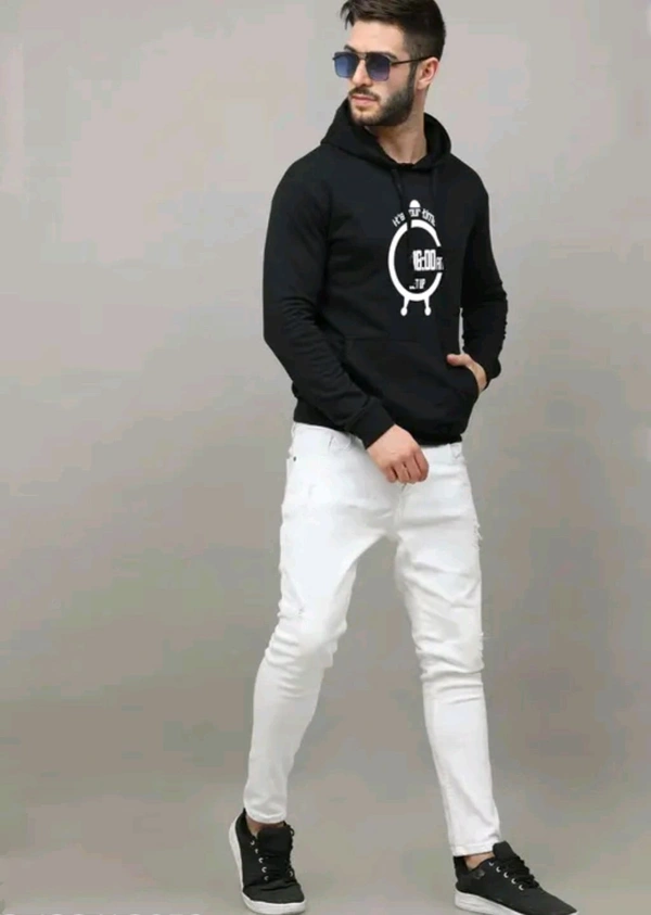 Mens Full Sleeve Printed Sweatshirt For Men - S