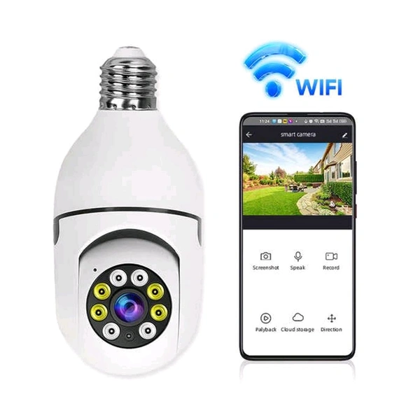 Fisheye 360 Degree Panoramic Wireless WiFi IP CCTV Security Camera