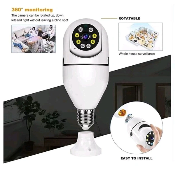 Fisheye 360 Degree Panoramic Wireless WiFi IP CCTV Security Camera
