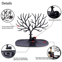 DEER SHAPED JEWELLERY DISPLAY HOLDER EARRING NECKLACE HOLDER ORGANISER (1PC ONLY)