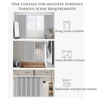 Solid 1 Piece Door Curtain Mix Size(1 kg)