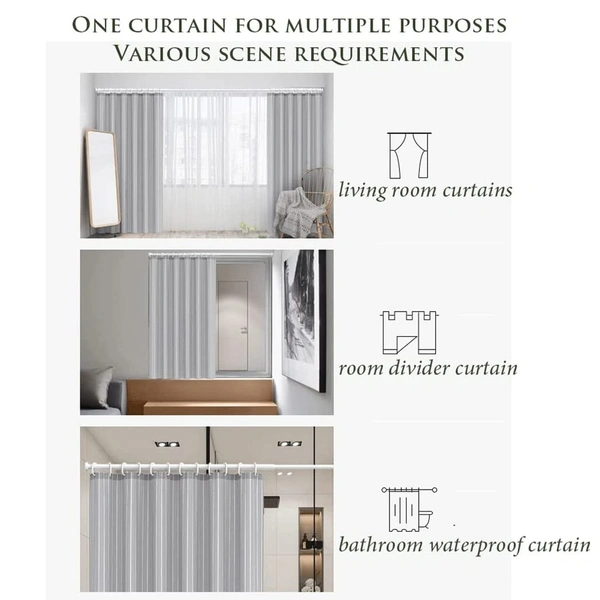 Solid 1 Piece Door Curtain Mix Size(1 kg)