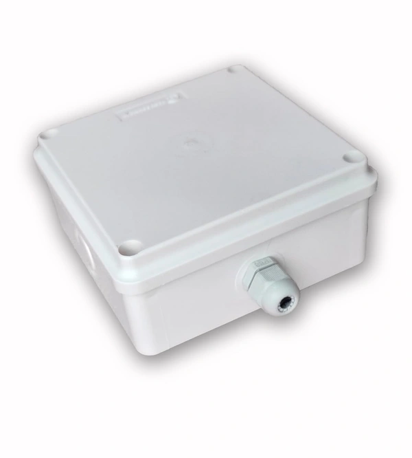  Nagar Infotech Heavy Duty Waterproof 5x5 PVC Junction Box For CCTV Camera With Cable Gland