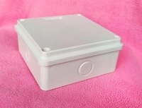 Nagar Infotech Nagar Infotech Heavy Duty Waterproof 5x5 PVC Junction Box For CCTV Camera With Cable Gland - 5x5
