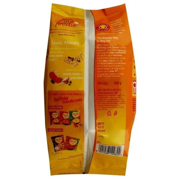 Saffola Classic Instant Masala Oats 500 g
