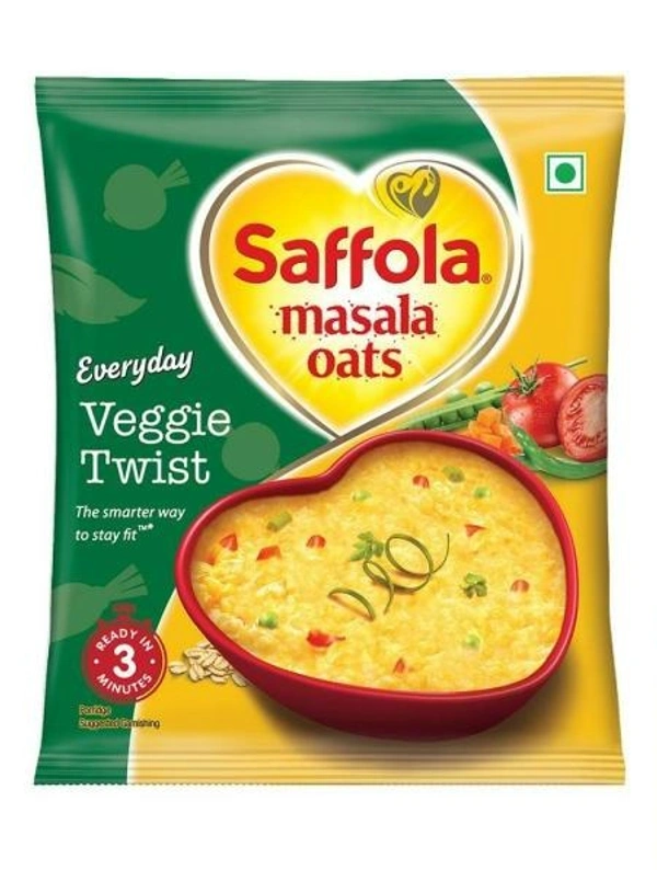 Saffola Veggie Twist Instant Masala Oats 38 g