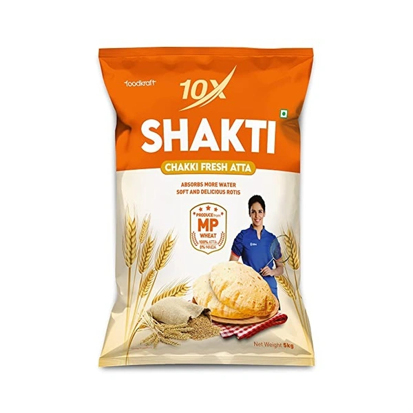 10X Shakti  Atta - 5Kg