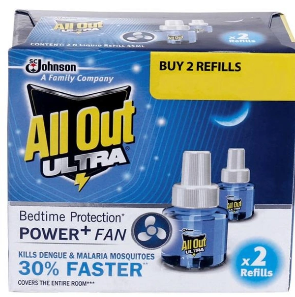 All Out Ultra Power Refill  (Pack of 2)