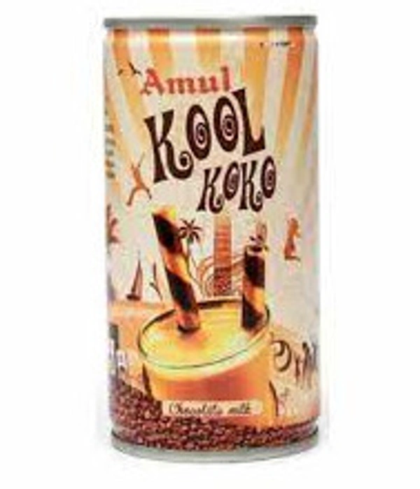 Amul Kool Koko Milk - Chocolate, 200 ml Can