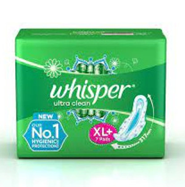 Whisper Sanitary Pad - Ultra Clean XL Plus