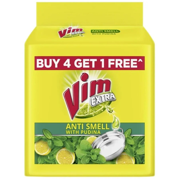 Vim Extra 200 g (Pack of 5)