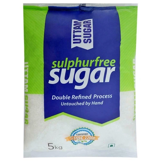 Uttam Double Refined Sugar5kg