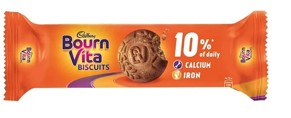 Bournvita Biscuits - Cookies With Prohealth Vitamins, 46.5 g Pouch