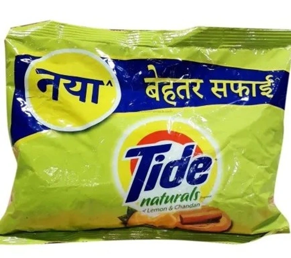 Tide Naturals Detergent Powder - Lemon & Chandan, 500 g