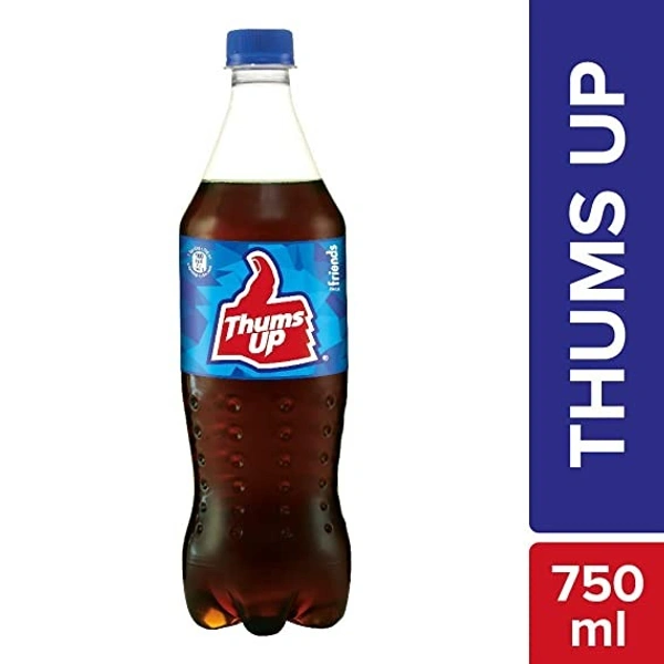 Thums Up Soft Drink - Refreshing, Strong, 750 ml