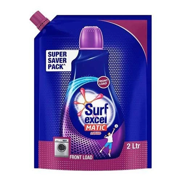 Surf Excel Detergent - Liquid, Matic, Front Load, 2 L