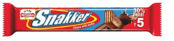 Snakker Wafer with Choco.24g
