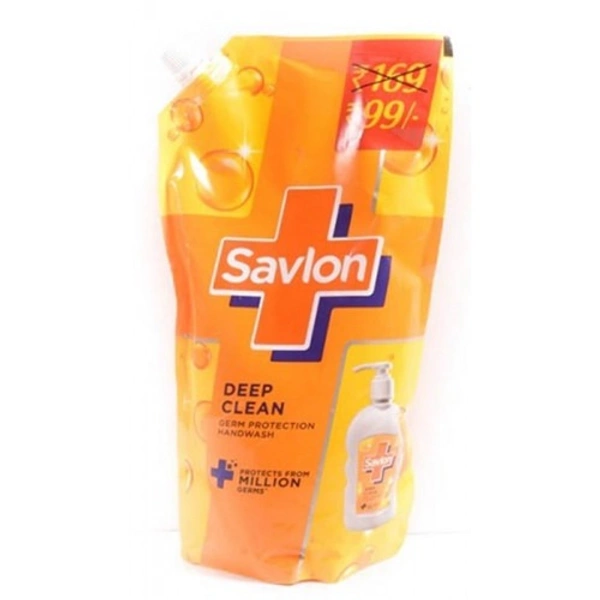 Savlon Deep Clean Germ Protection Liquid Handwash Refill Pouch, 725ml