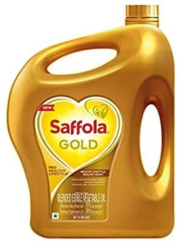 Saffola Gold Oil, 5 L 1l free