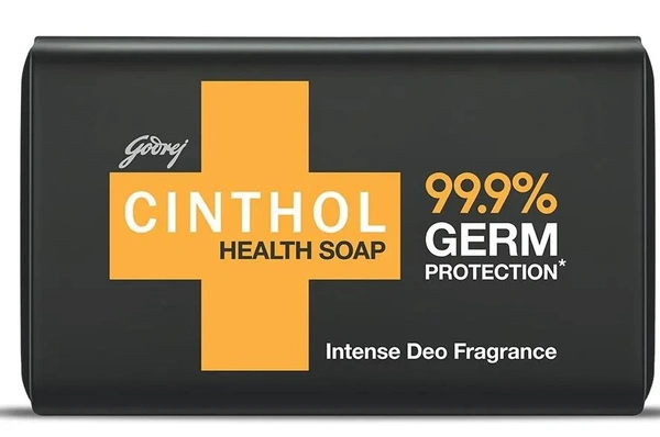 Cinthol Health Intense Deo Fragrance Bath Soap, 99.9% Germ Protection, 40 g