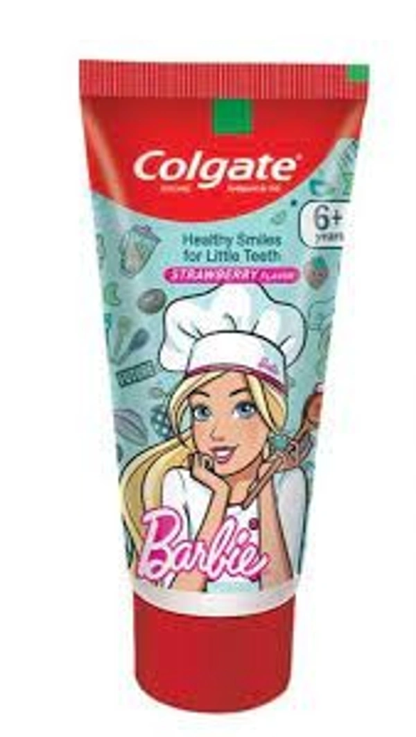 Colgate Barbie Strawberry Flavor Kids Toothpaste 80 g (6+ Years)
