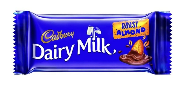 Cadbury Roast Almond Chocolate Bar, 