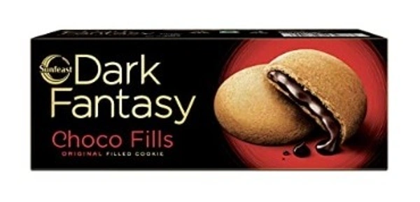 SUNFEAST DARK FANTASY VANILLA FILLS NEW AGE CRÈME BISCUITS  Rs 10