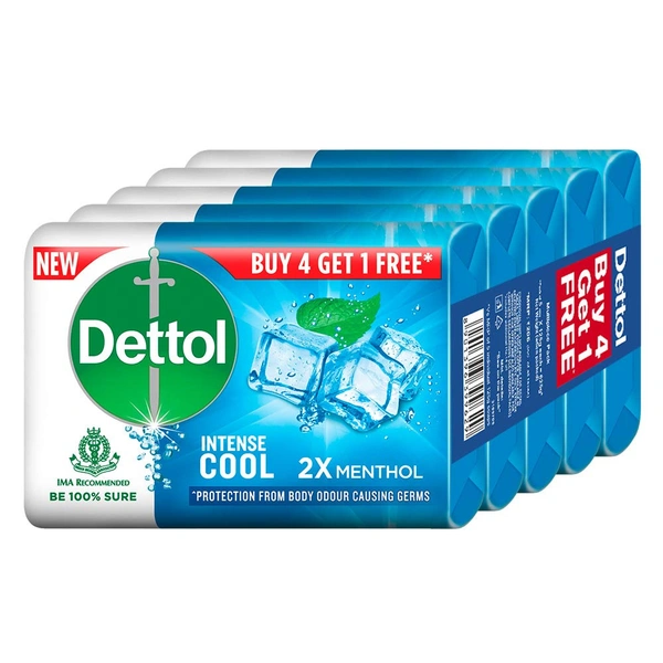 DETTOL SOAP COOL 125GM 4+1