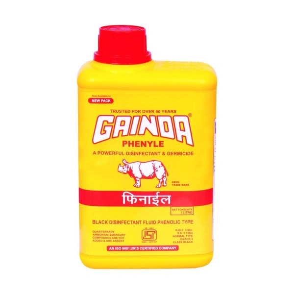 Gainda Black Disinfectant Fluid Phenyle, 1 L