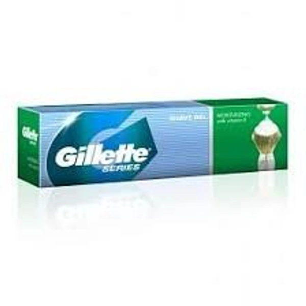 GILLETTE SERIES MOISTURIZING SHAVE GEL WITH VITAMIN E - 60 GM