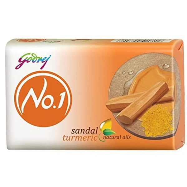 Godrej No.1 Bath Soap, Sandals & Turmeric